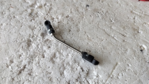 Klap Beetle -Forbindelsesstang, til klap.. Med kugleholder i hver ende... Ikke originalt produkt...