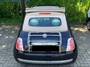 Bagagebærer, rustfri stål, designet KUN til Fiat 500 CABRIOLET